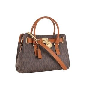 Authentic (used) Michael Kors leather Satchel
